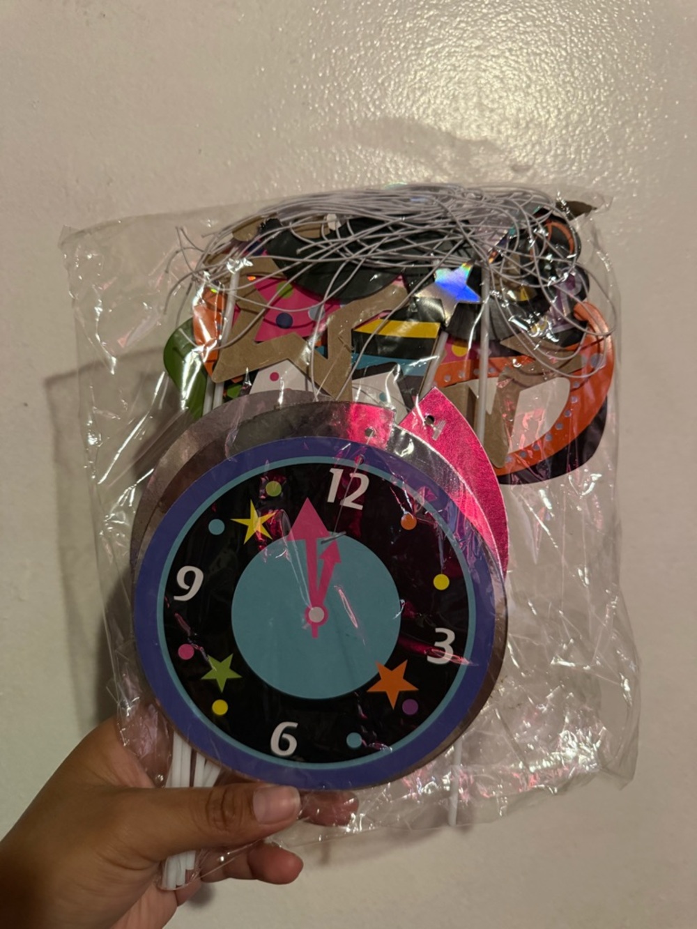 New Years and birthday decorations